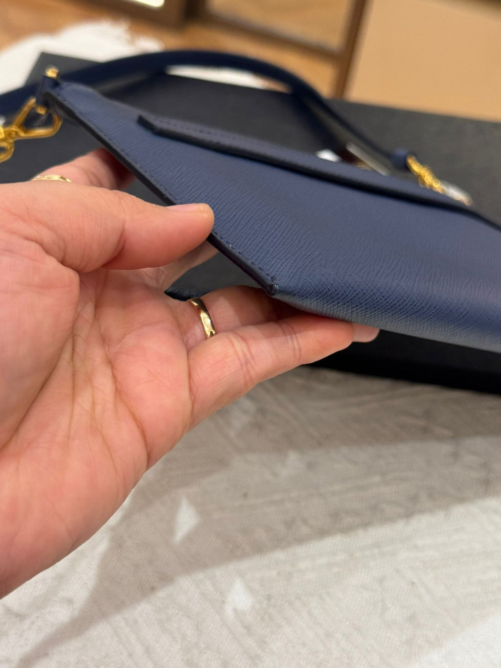 Prada Shoulder Bag Blue