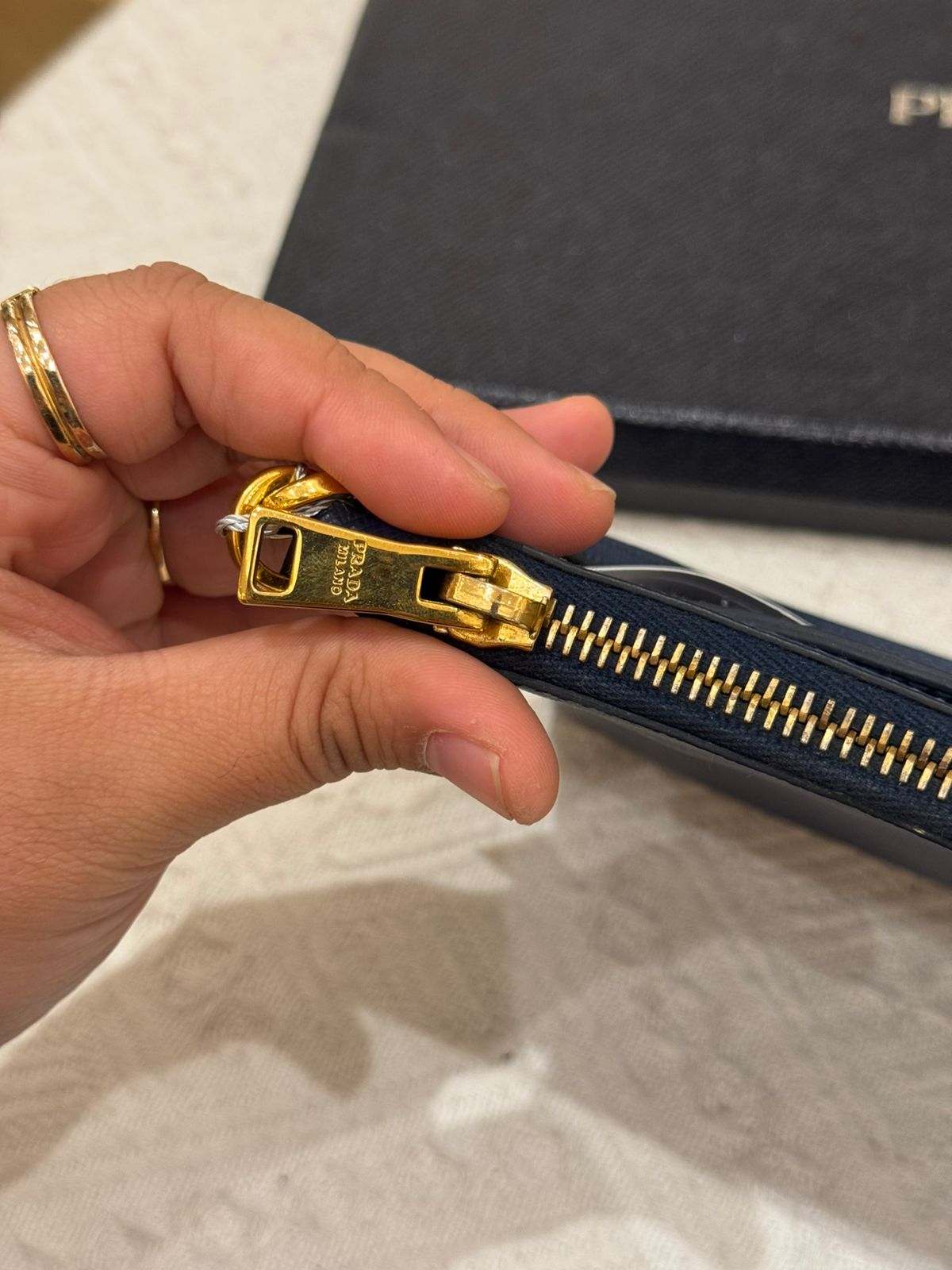Prada Shoulder Bag Blue