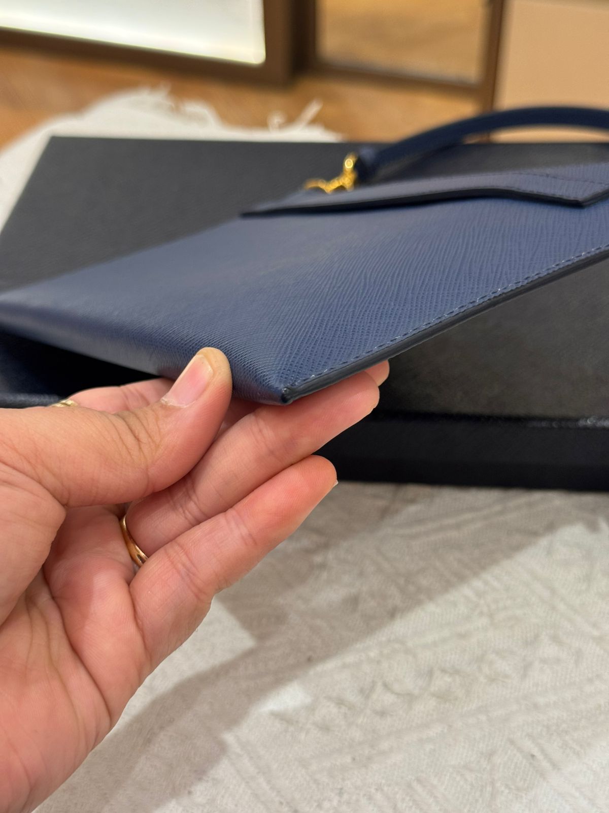 Prada Shoulder Bag Blue