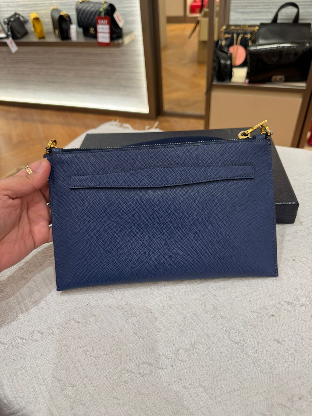 Prada Shoulder Bag Blue