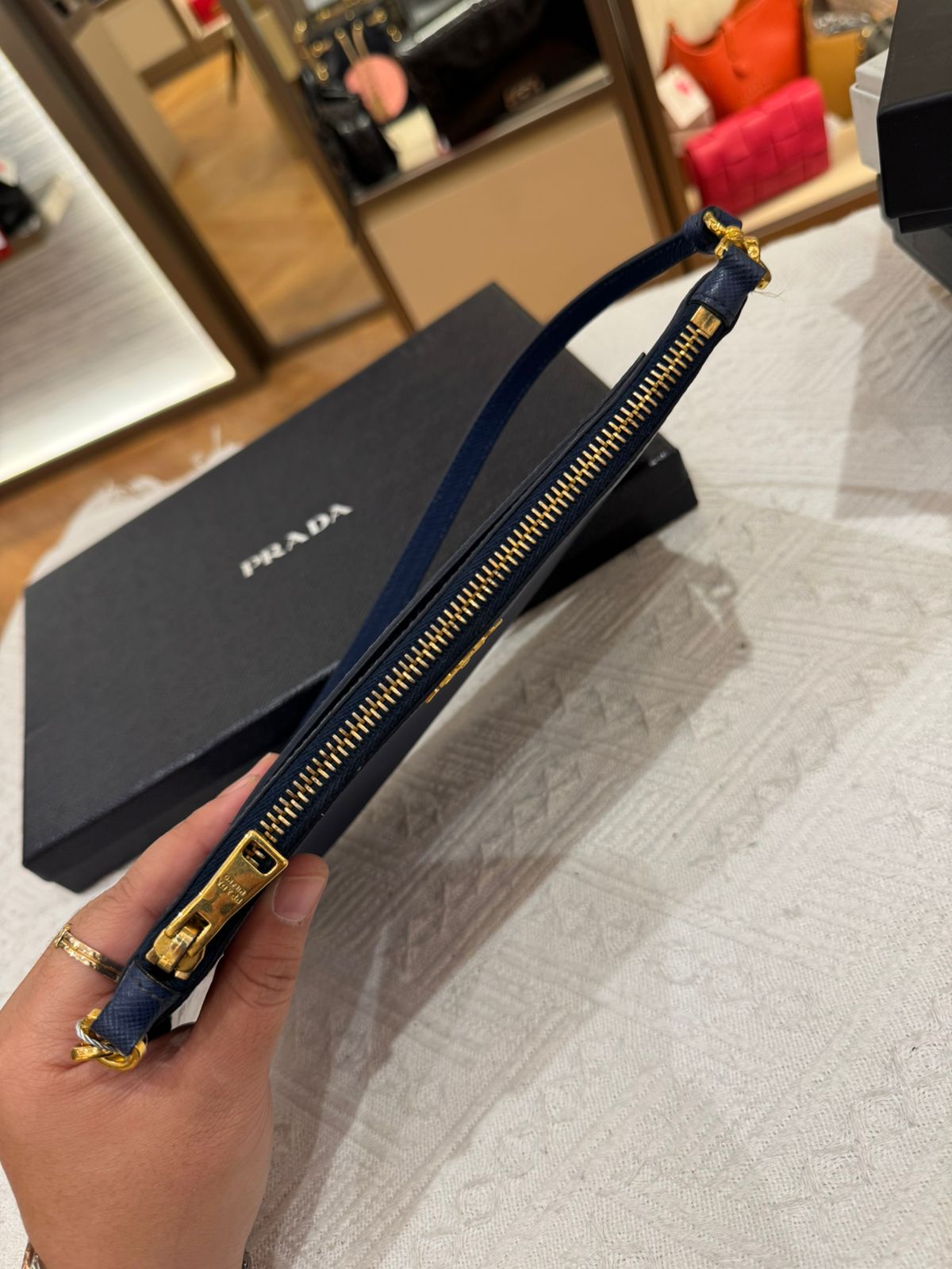 Prada Shoulder Bag Blue