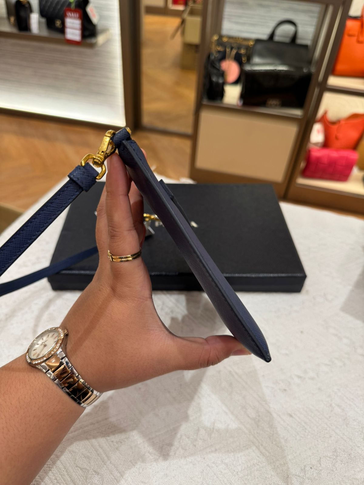 Prada Shoulder Bag Blue