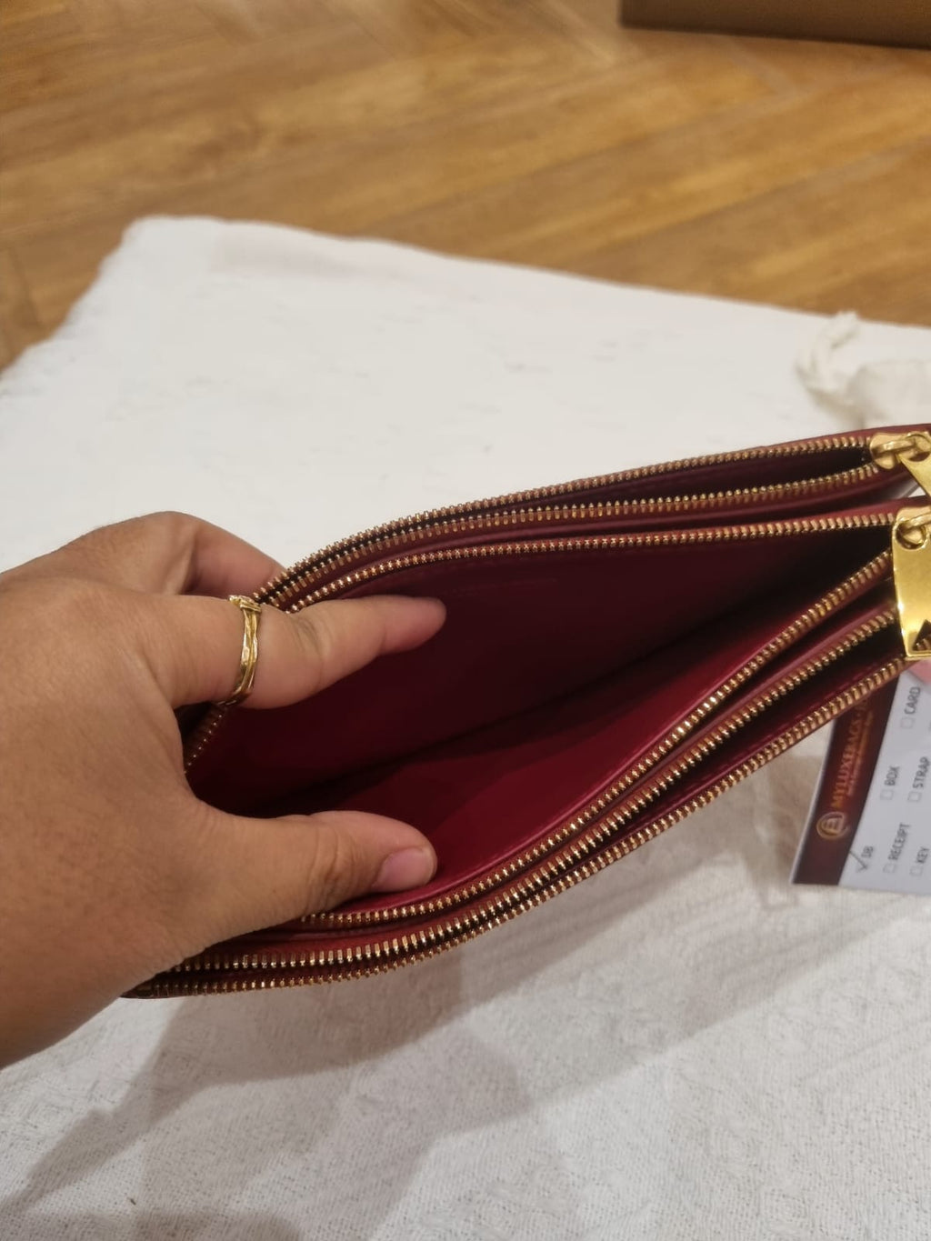 Bottega Veneta Triple Pouch