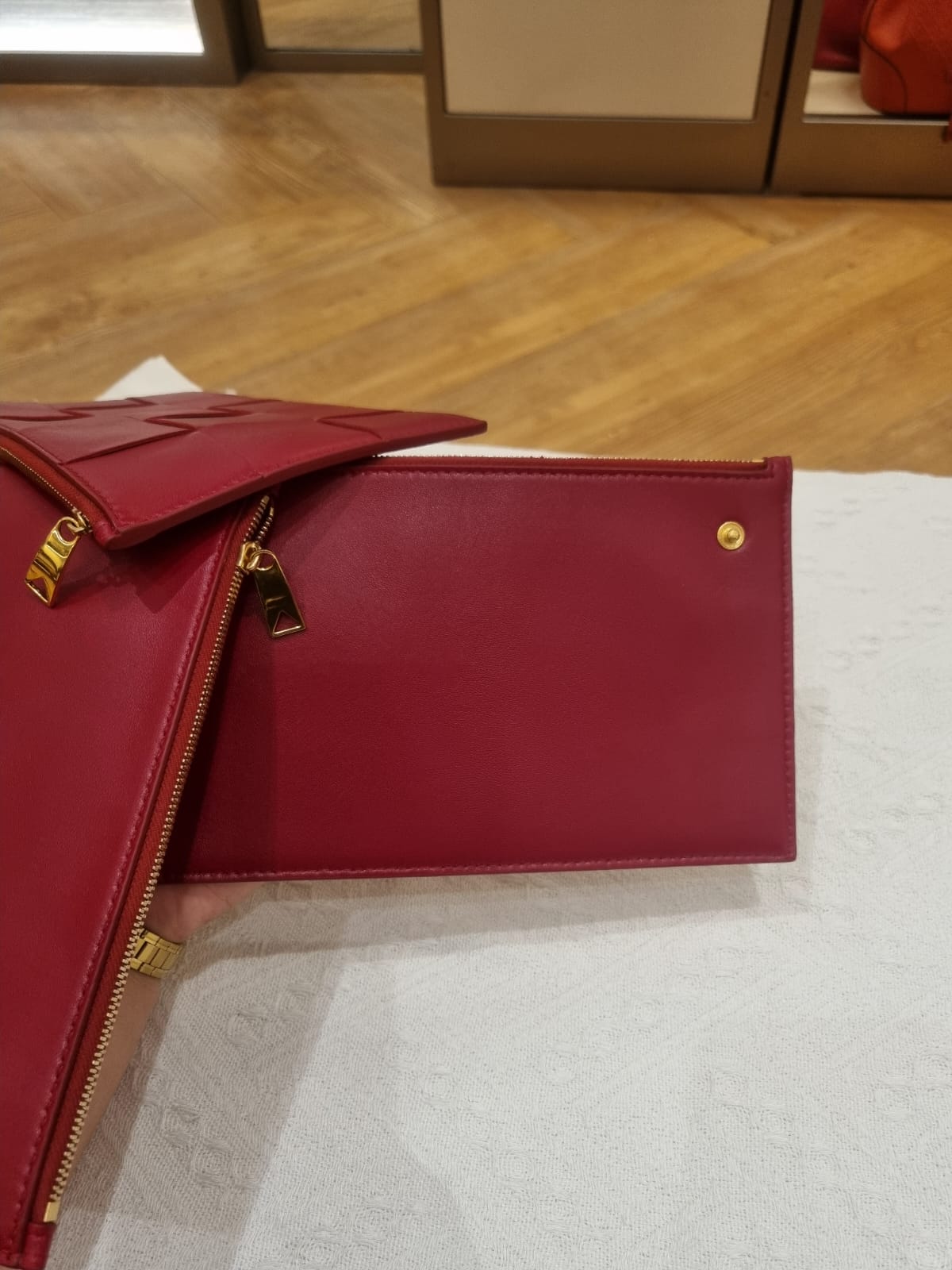 Bottega Veneta Triple Pouch