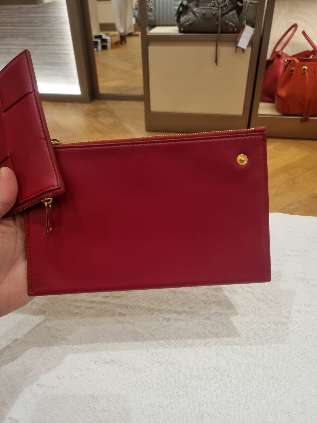 Bottega Veneta Triple Pouch