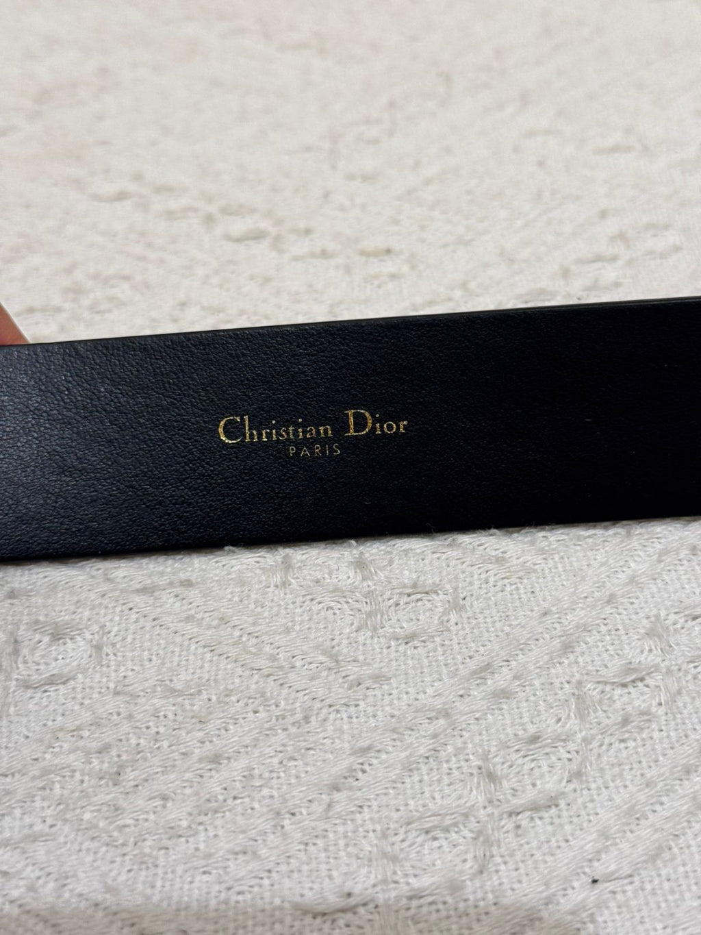 Dior Belt Montaigne Black