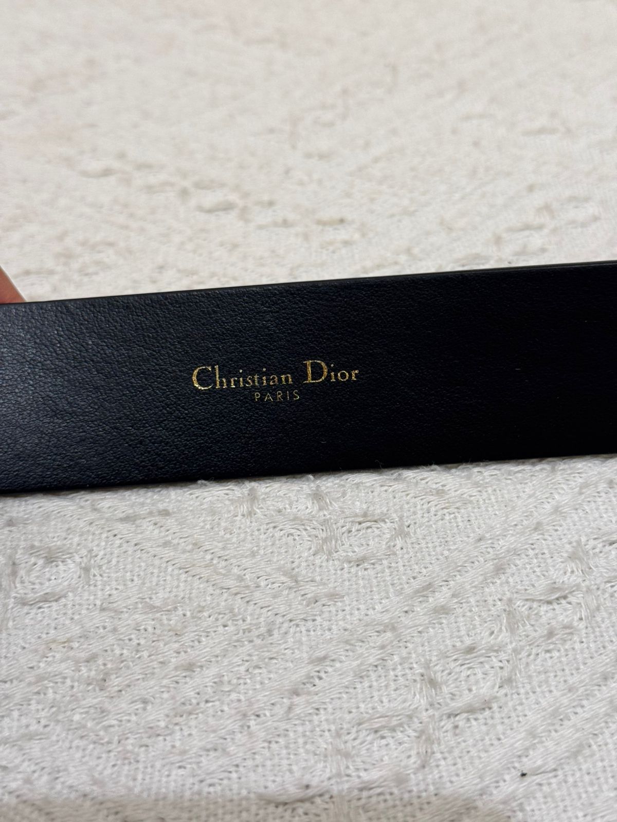 Dior Belt Montaigne Black