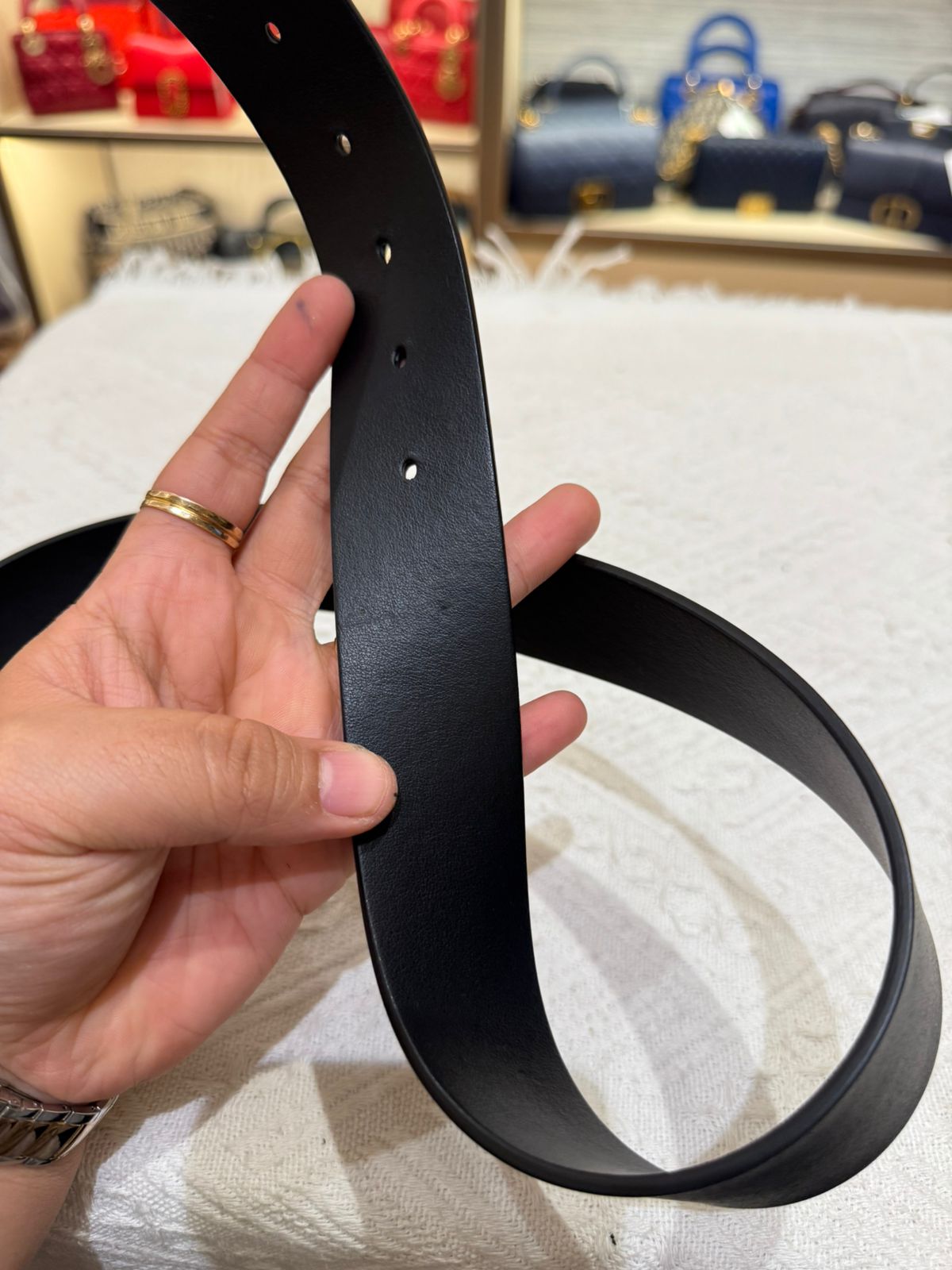 Dior Belt Montaigne Black