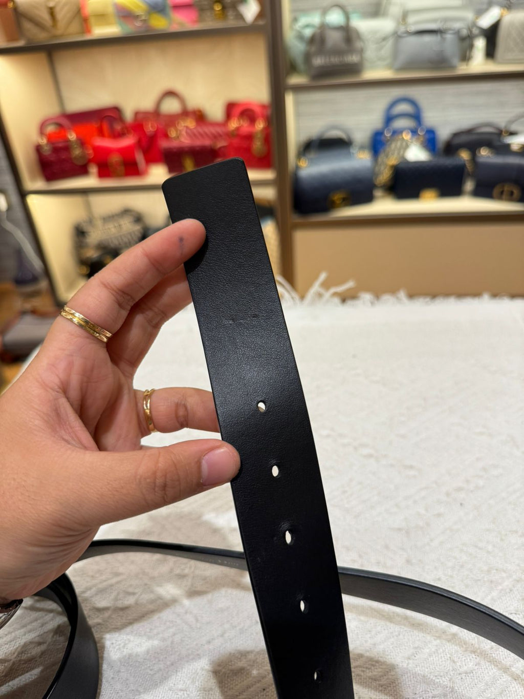 Dior Belt Montaigne Black