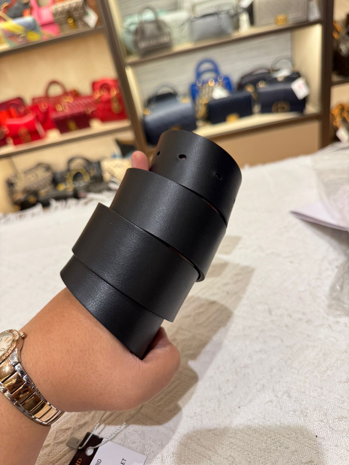 Dior Belt Montaigne Black
