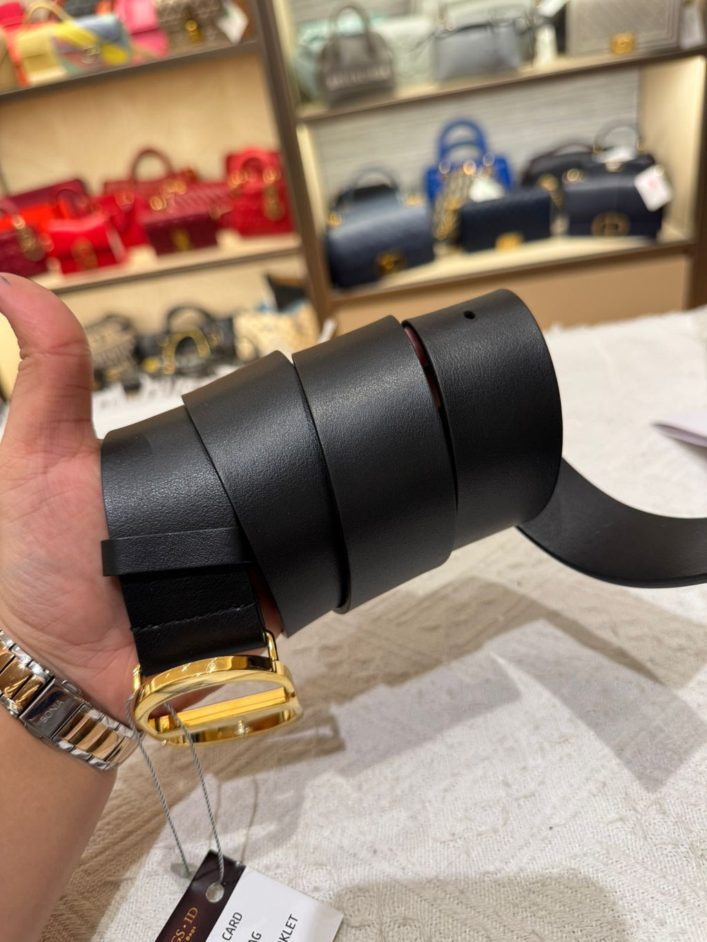 Dior Belt Montaigne Black