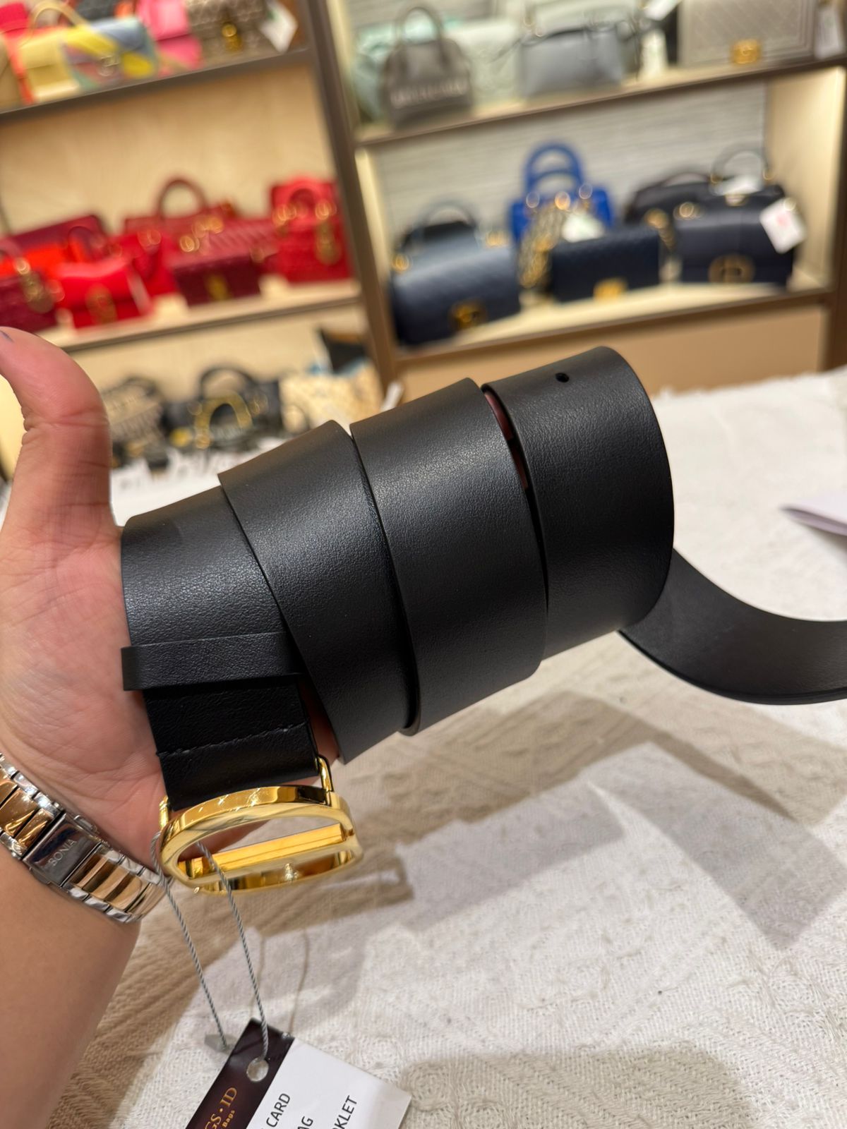 Dior Belt Montaigne Black