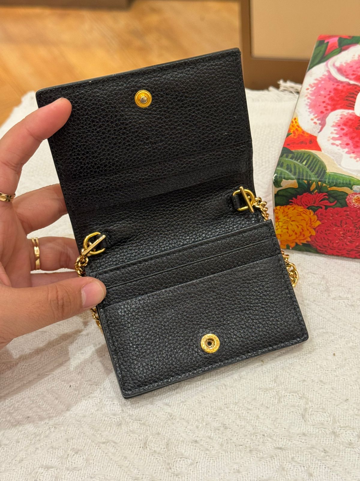 Gucci Wallet With Short Chain