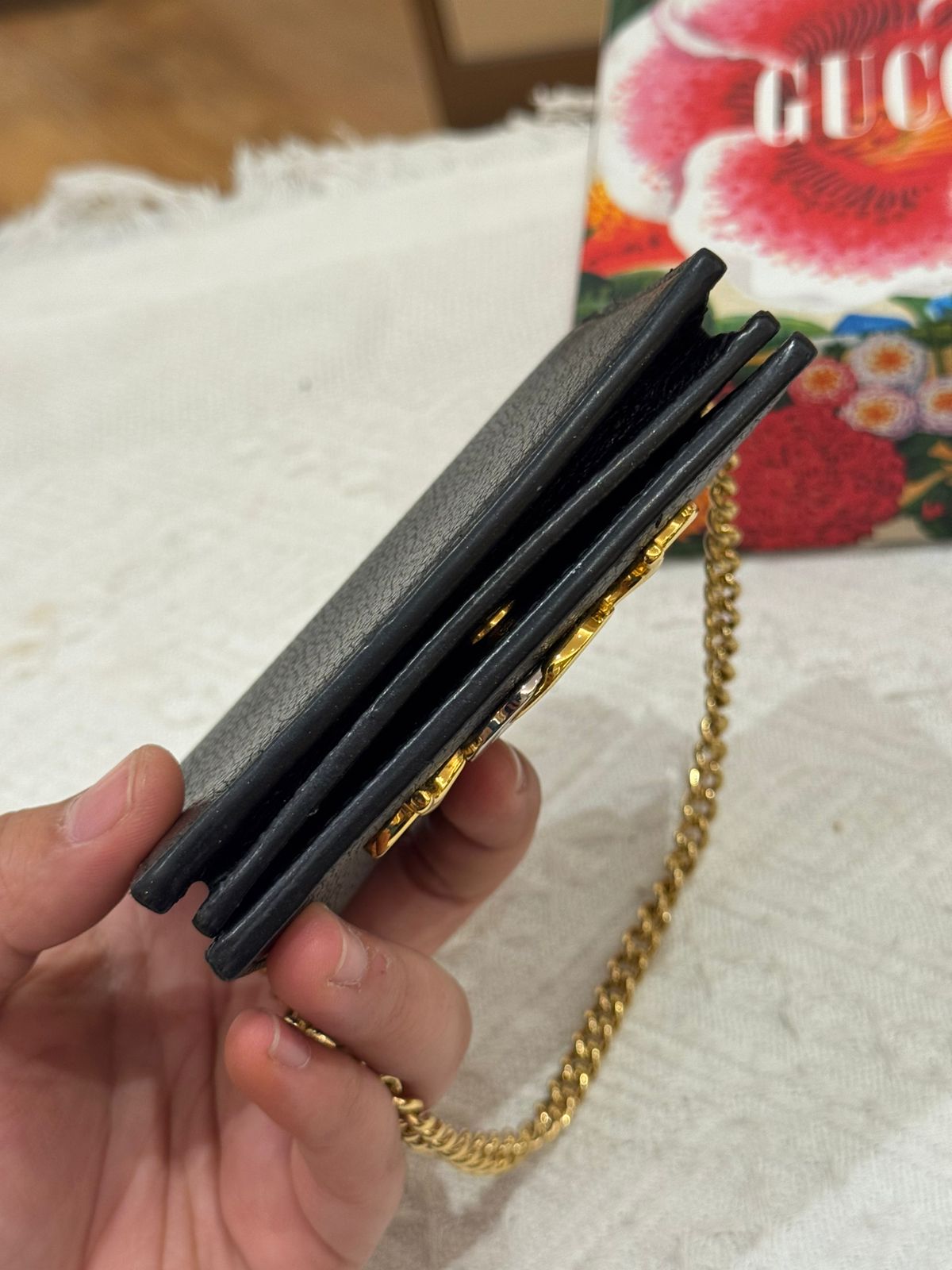 Gucci Wallet With Short Chain