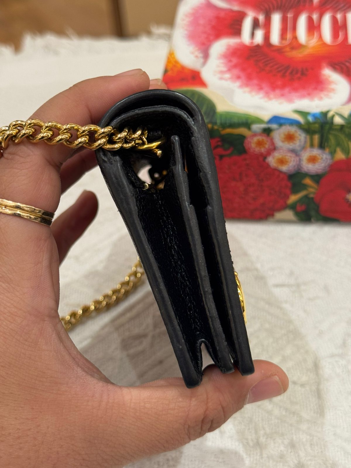Gucci Wallet With Short Chain