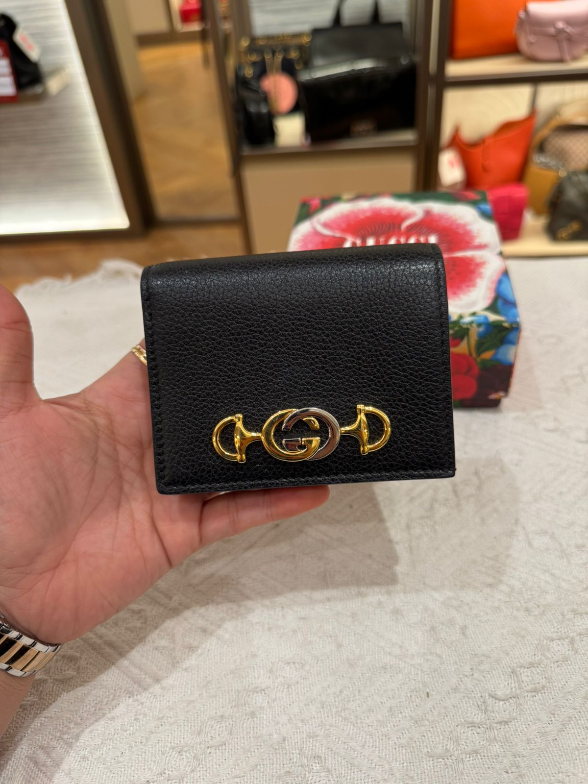 Gucci Wallet With Short Chain