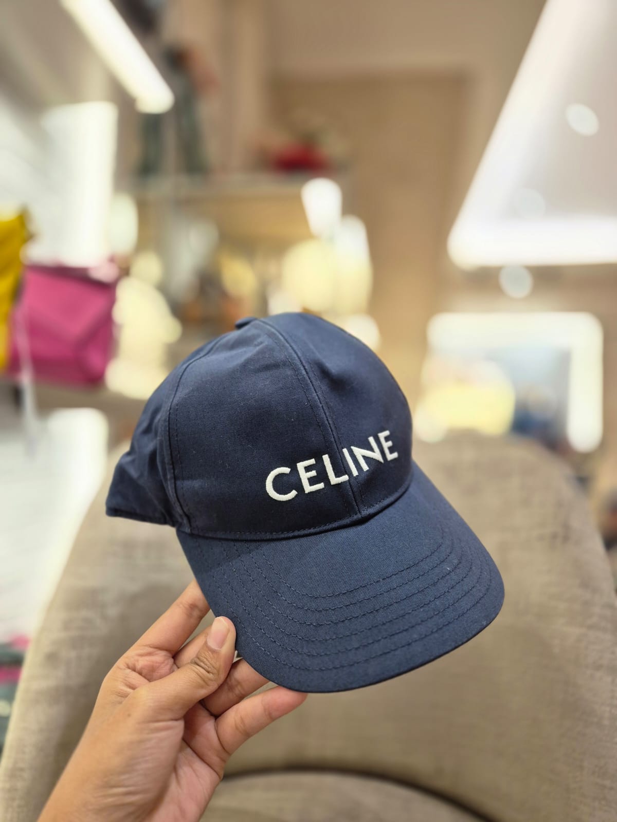 Celine Cap Navy