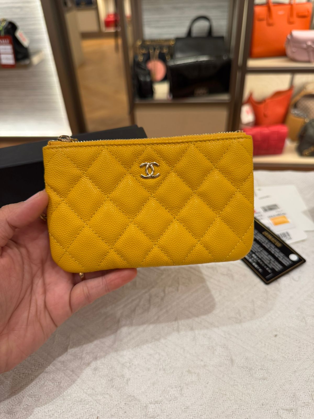 Chane Coin Pouch Yellow