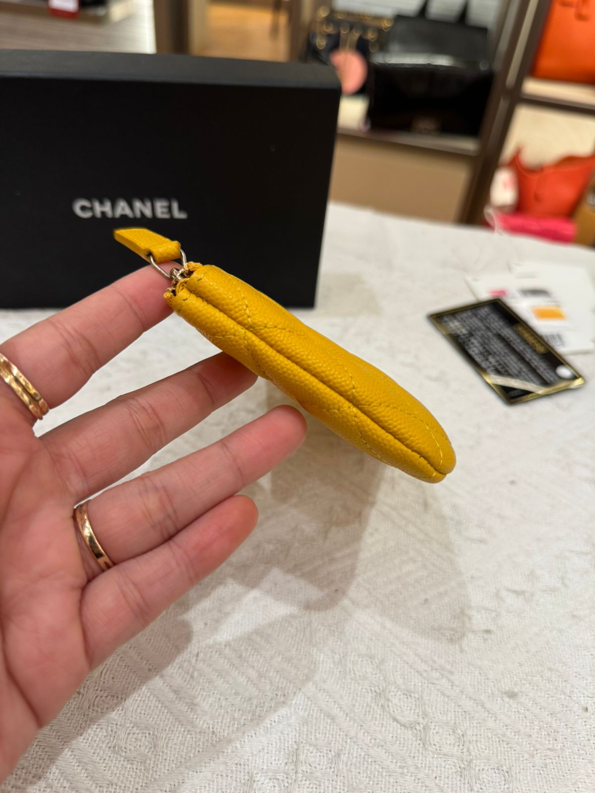 Chane Coin Pouch Yellow