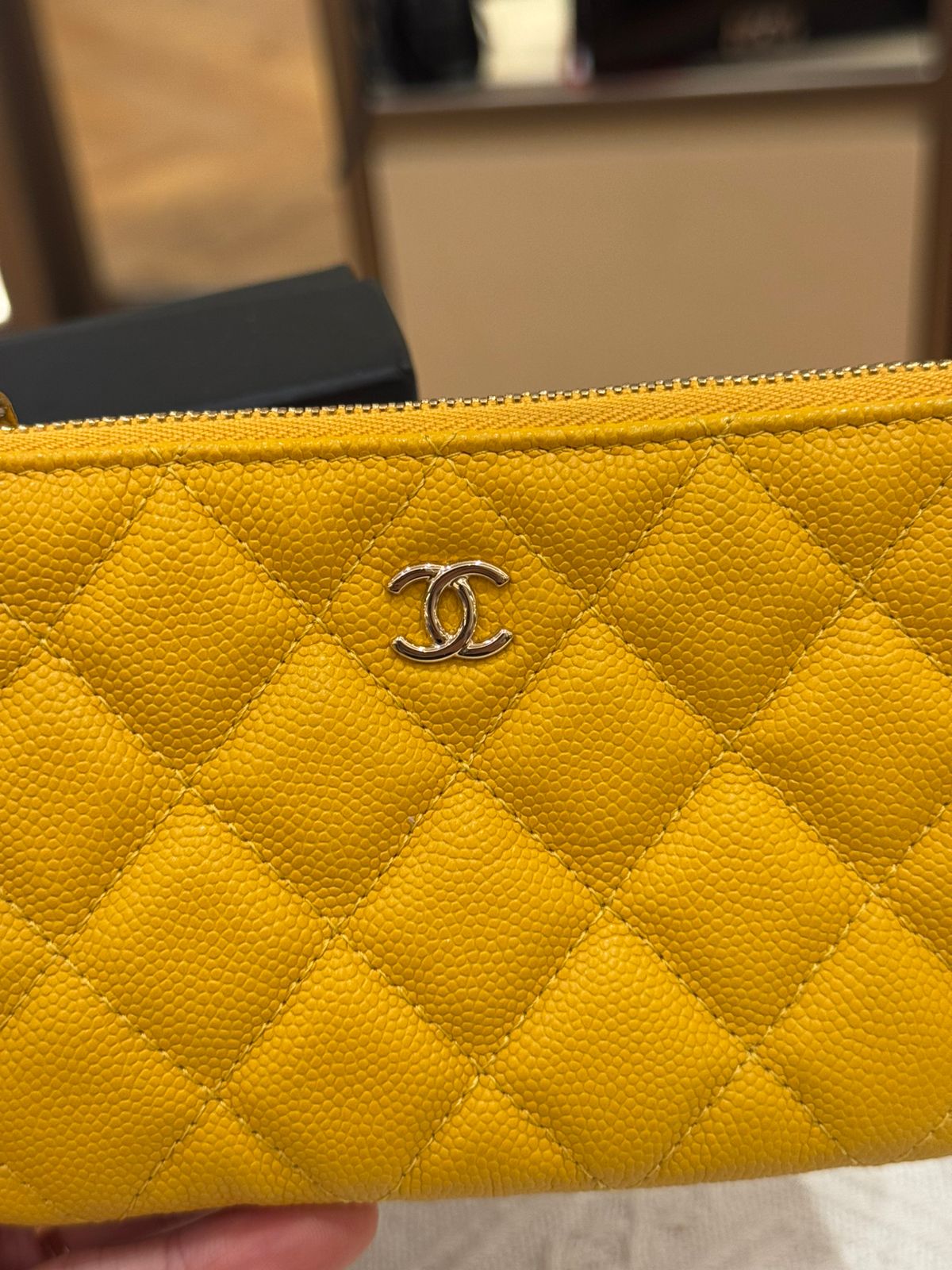 Chane Coin Pouch Yellow