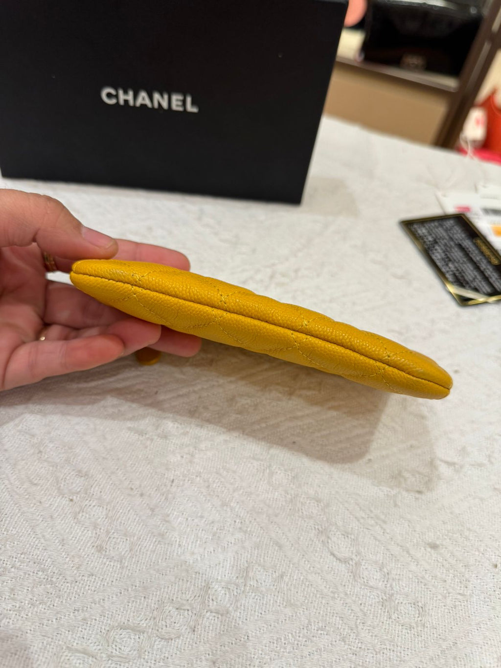 Chane Coin Pouch Yellow