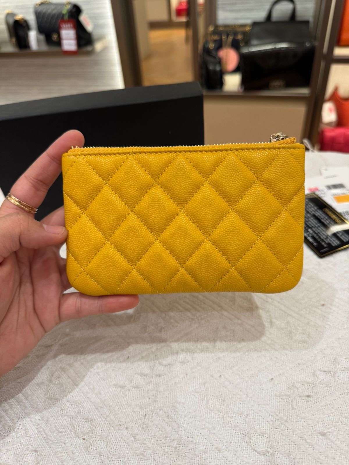 Chane Coin Pouch Yellow