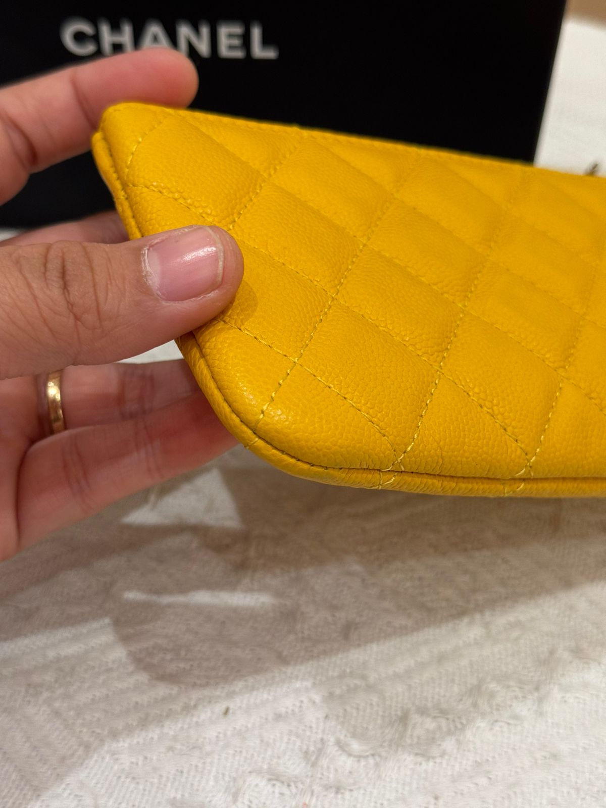 Chane Coin Pouch Yellow