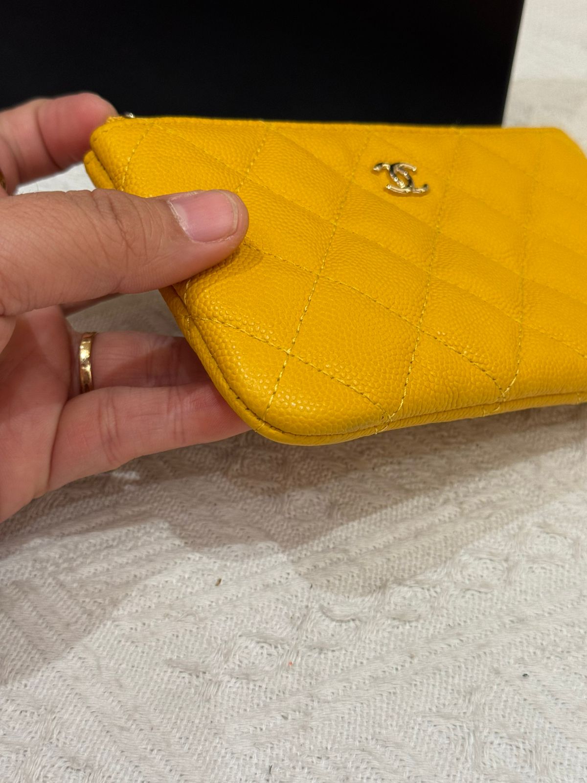 Chane Coin Pouch Yellow
