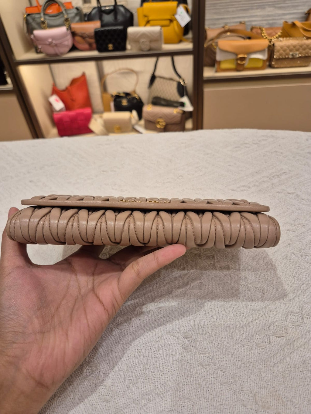 Miu Miu Long Wallet With Card Holder