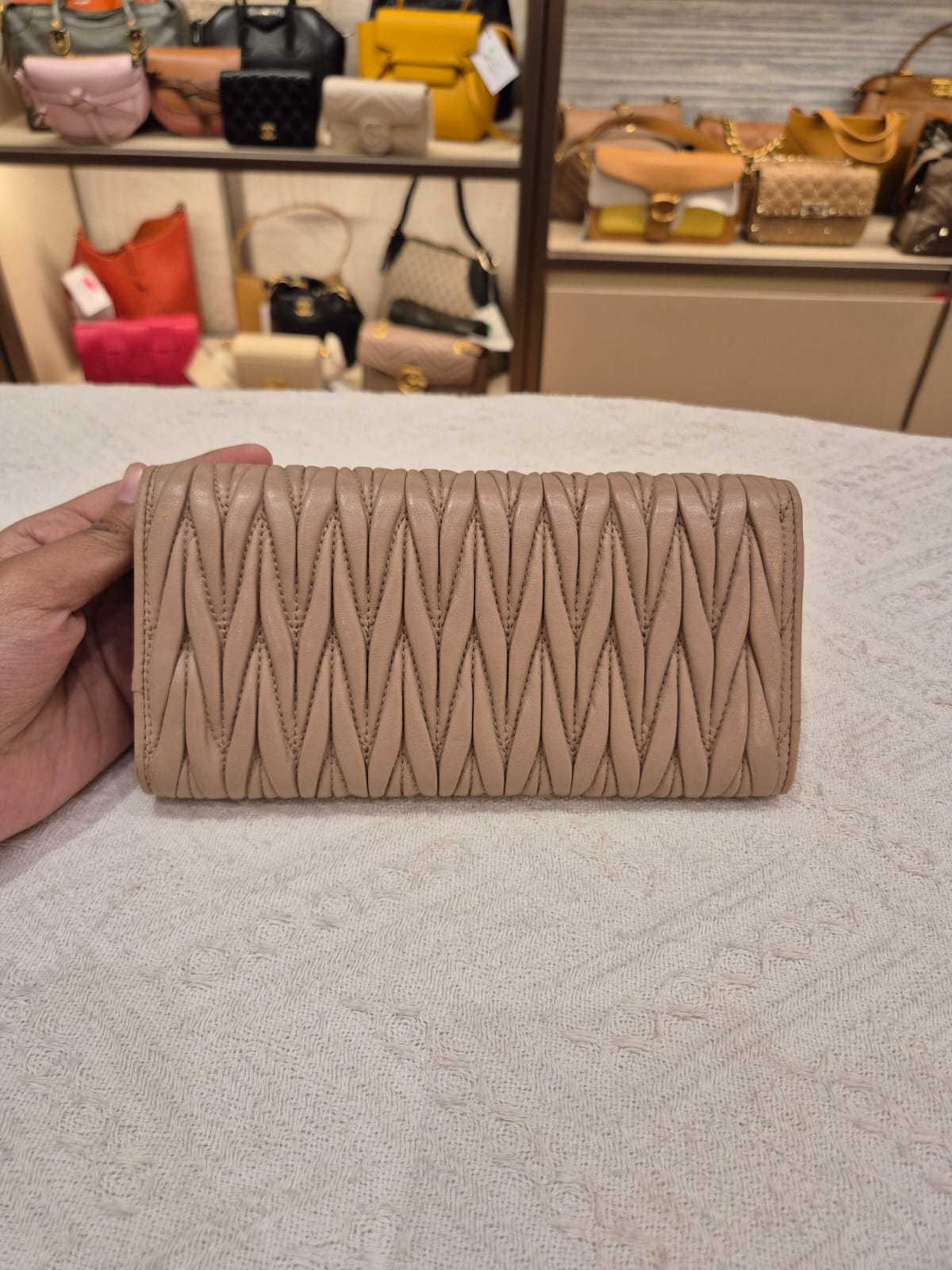 Miu Miu Long Wallet With Card Holder