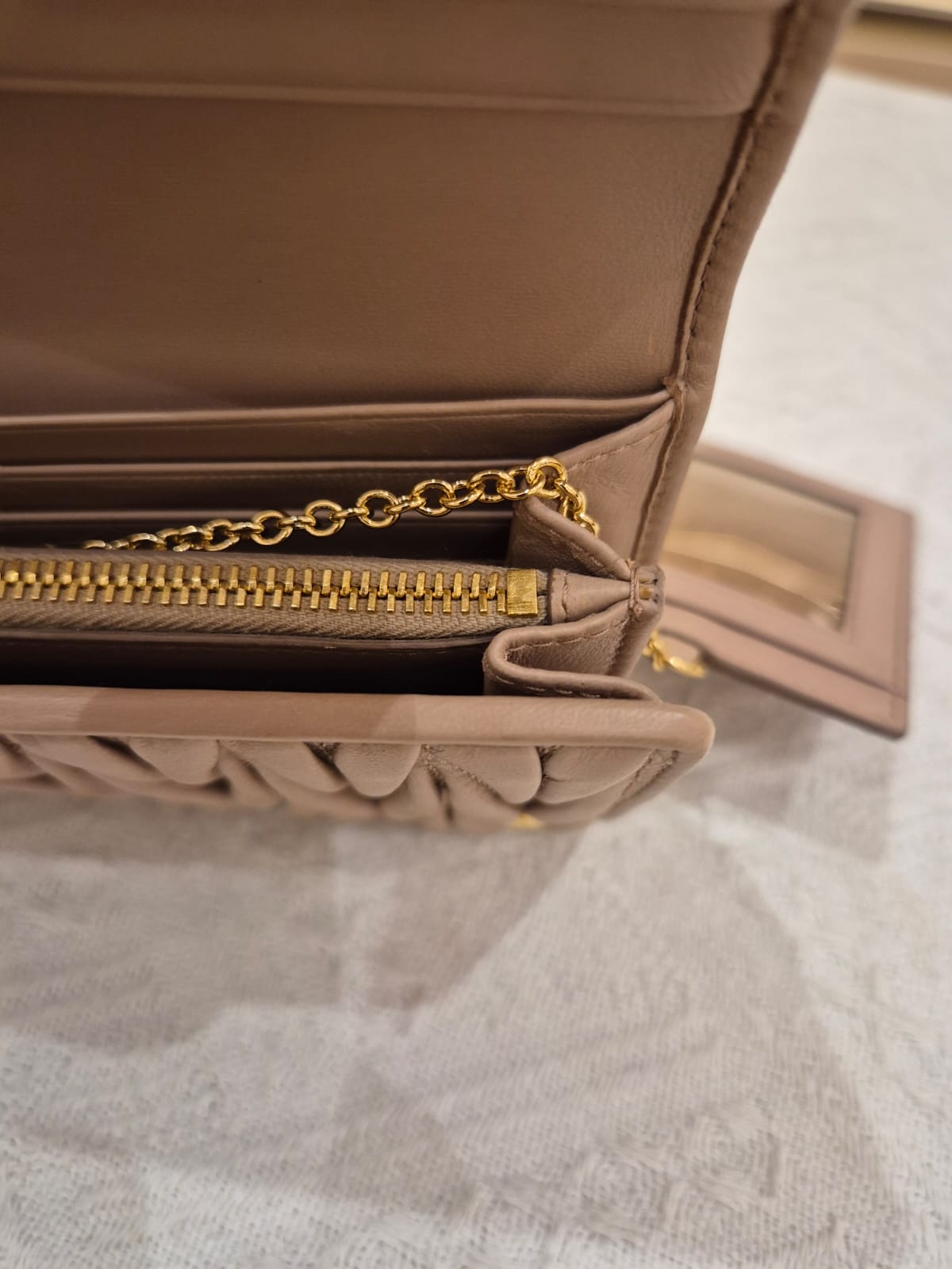 Miu Miu Long Wallet With Card Holder