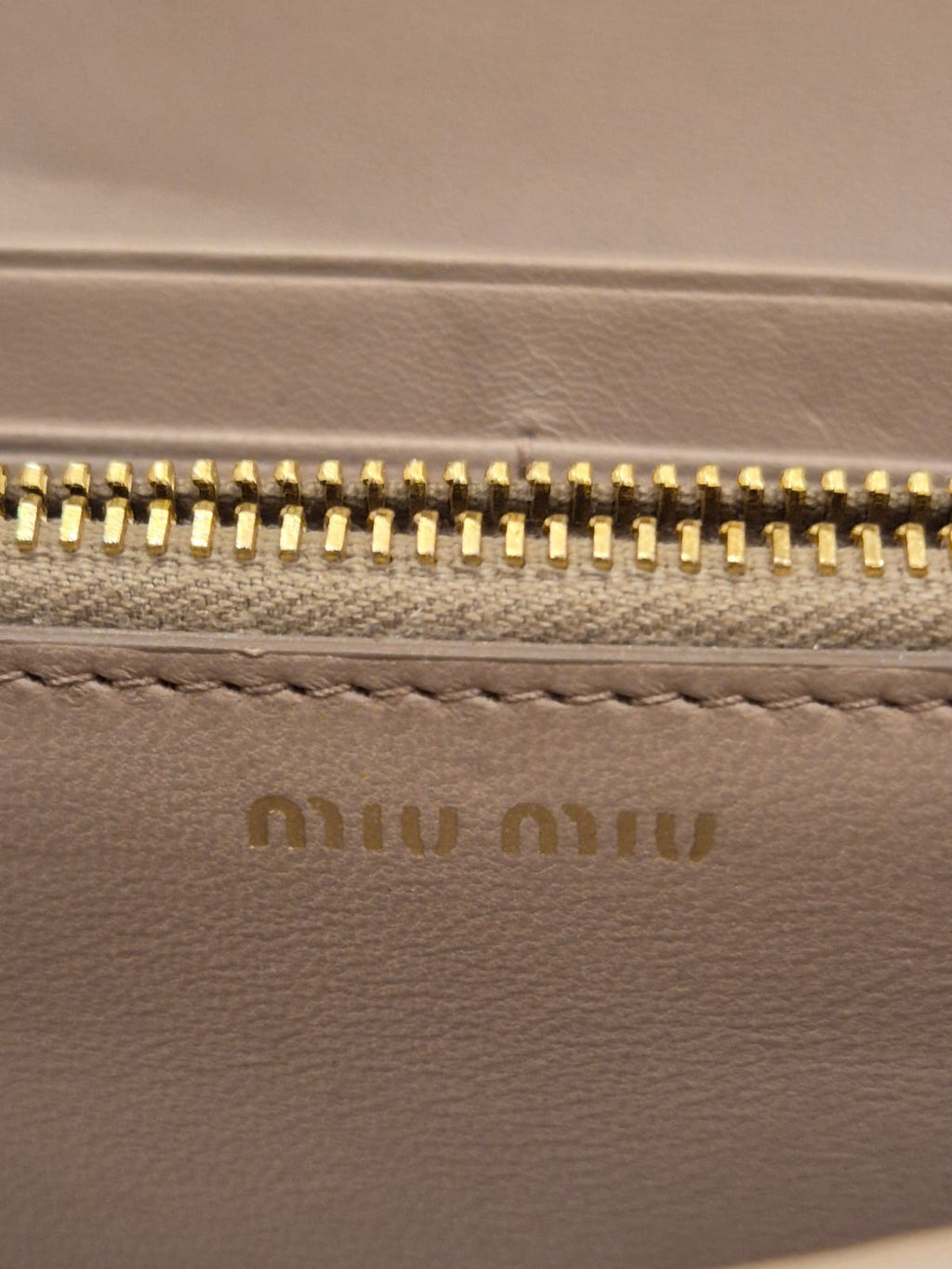 Miu Miu Long Wallet With Card Holder