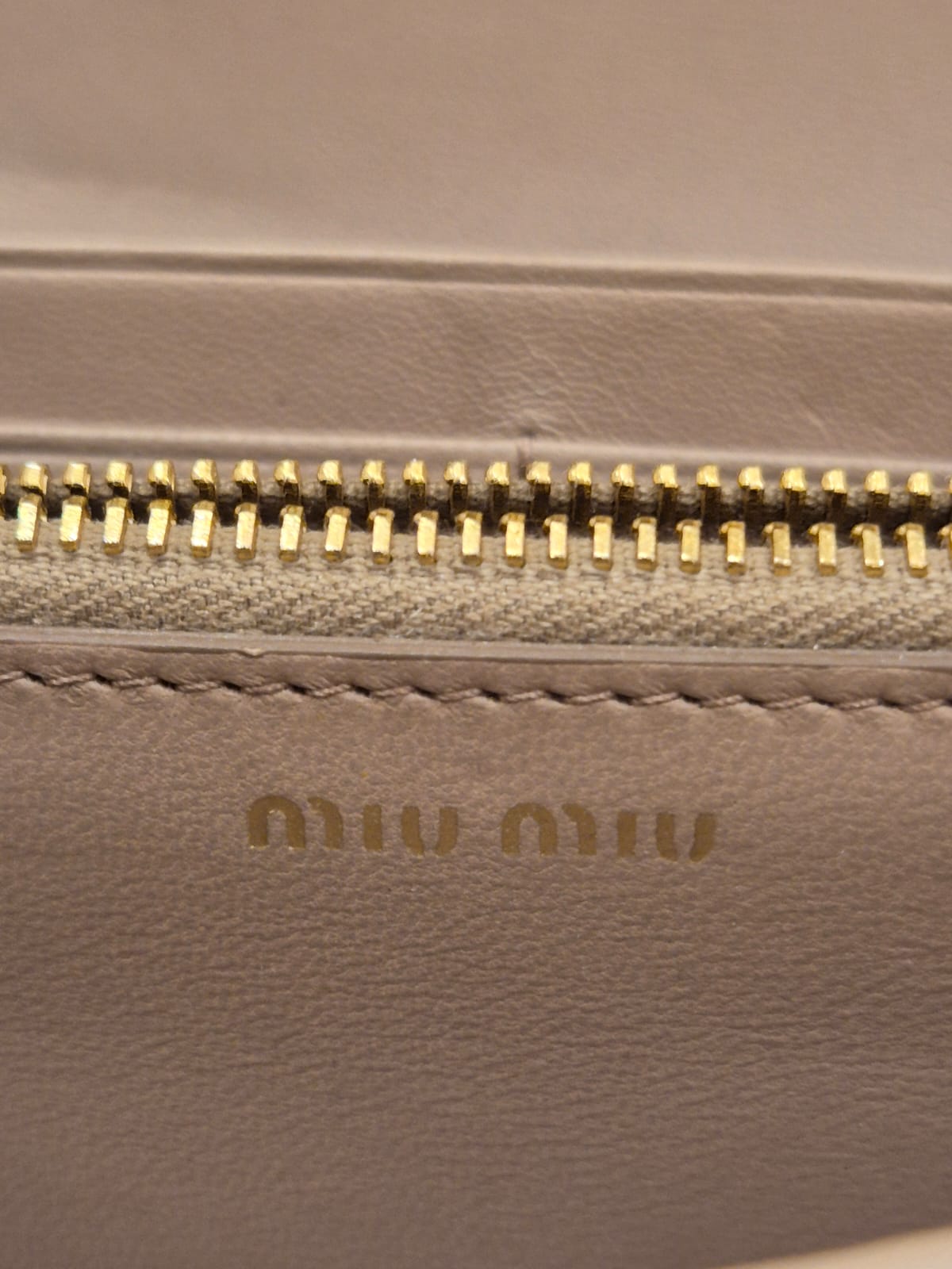 Miu Miu Long Wallet With Card Holder