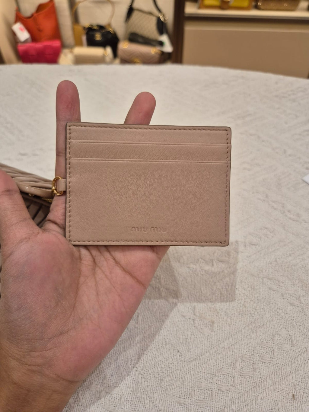 Miu Miu Long Wallet With Card Holder
