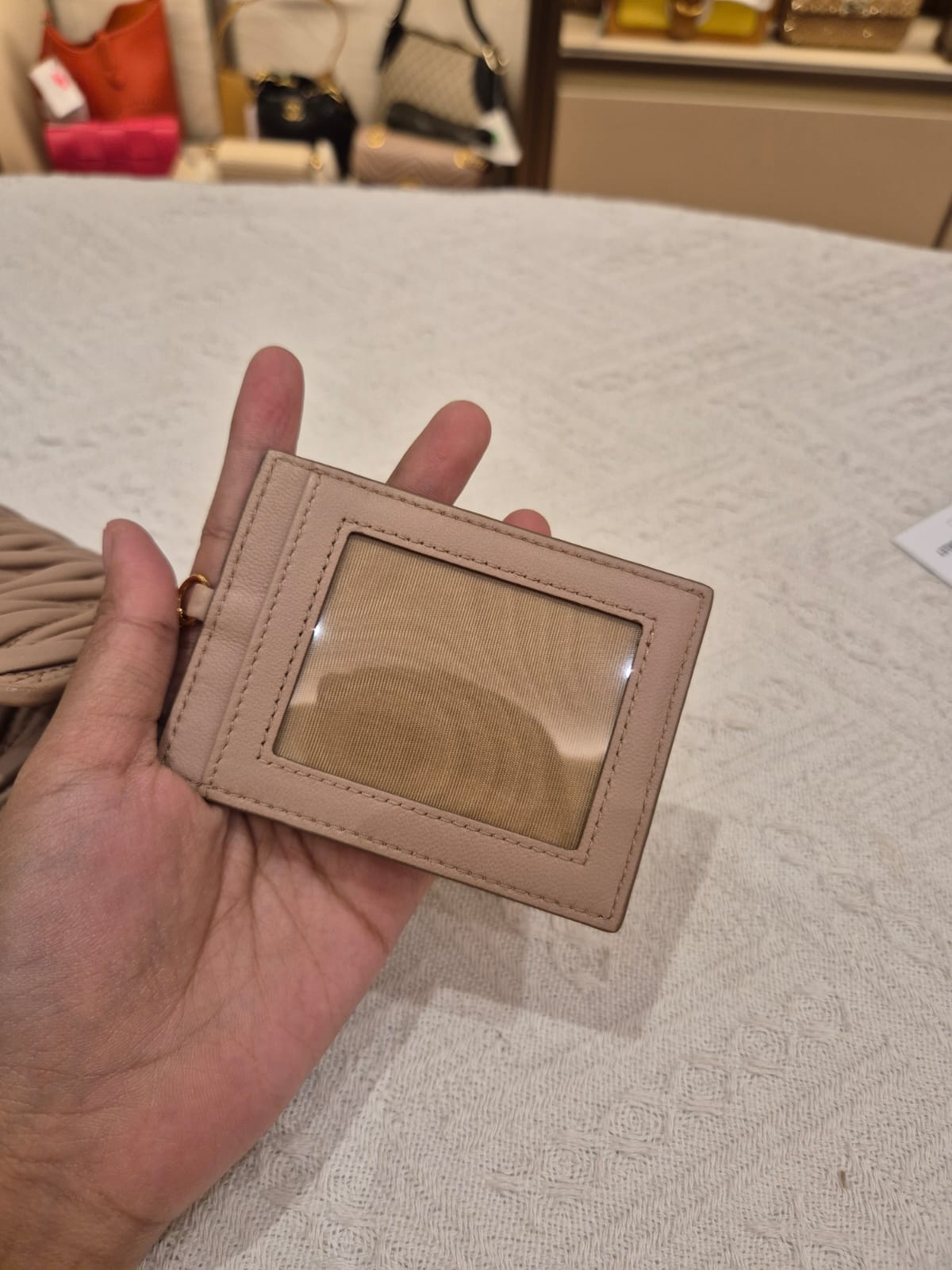 Miu Miu Long Wallet With Card Holder