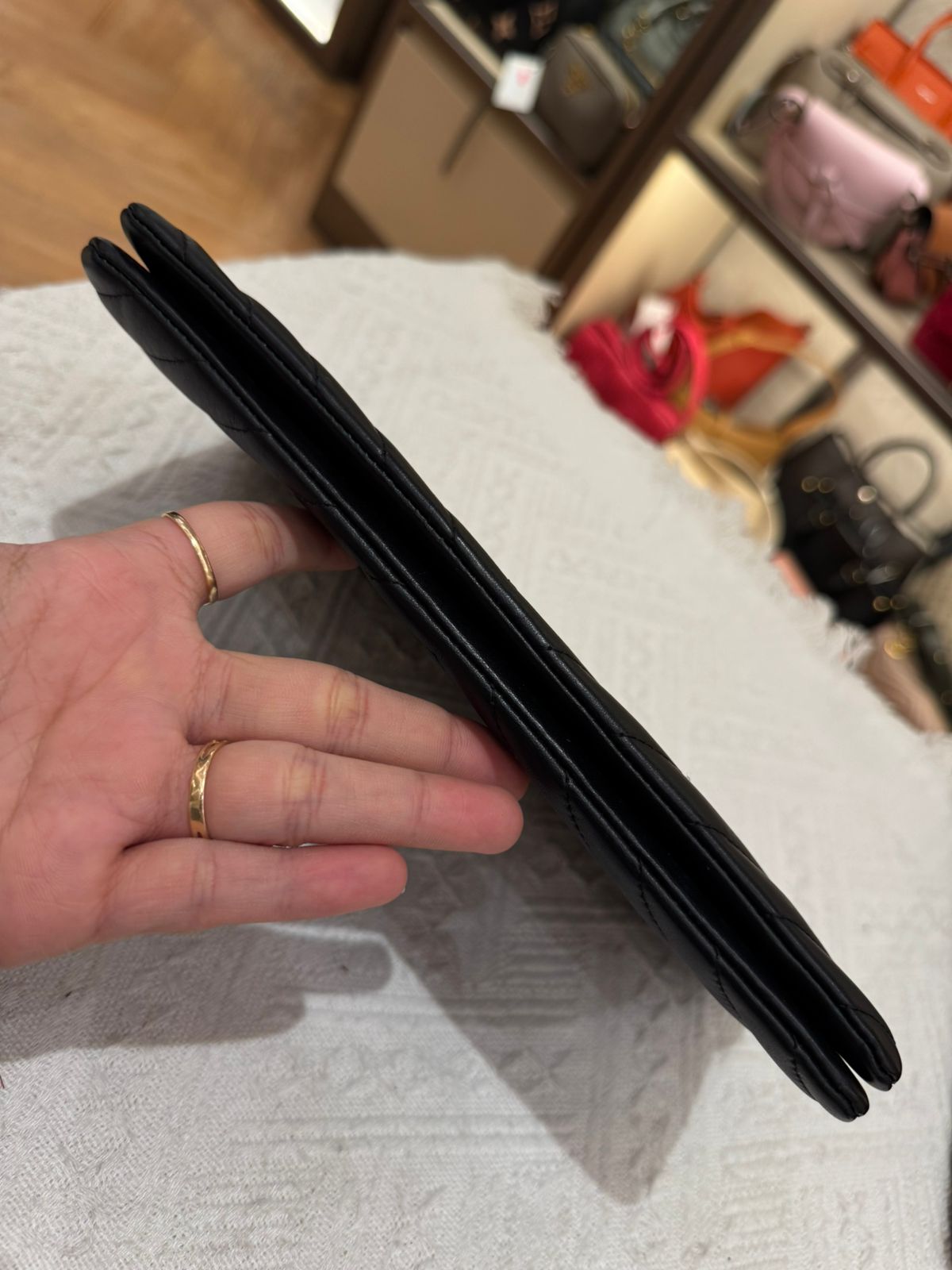Chanel Clutch black