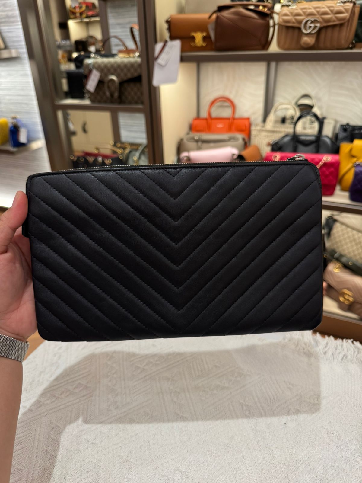 Chanel Clutch black