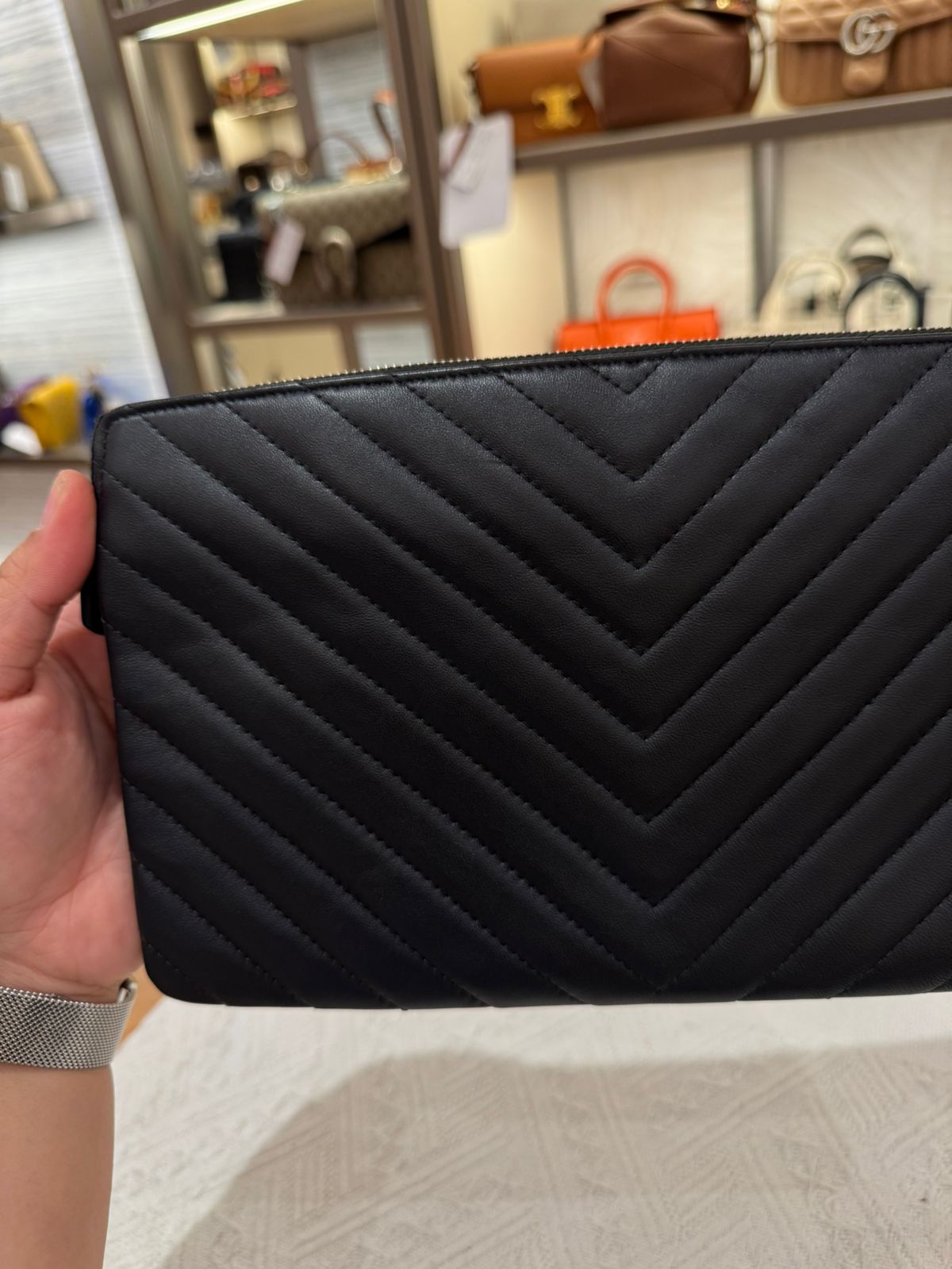 Chanel Clutch black