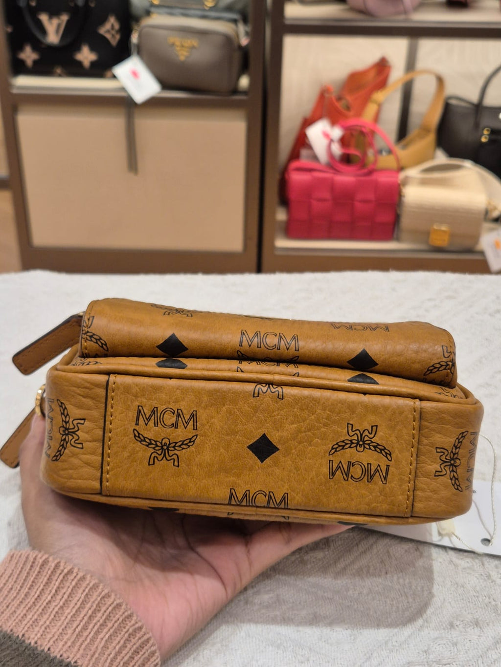 MCM Crossbody Mini Camera Bag