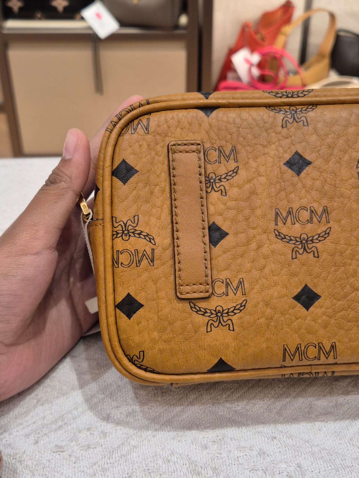 MCM Crossbody Mini Camera Bag