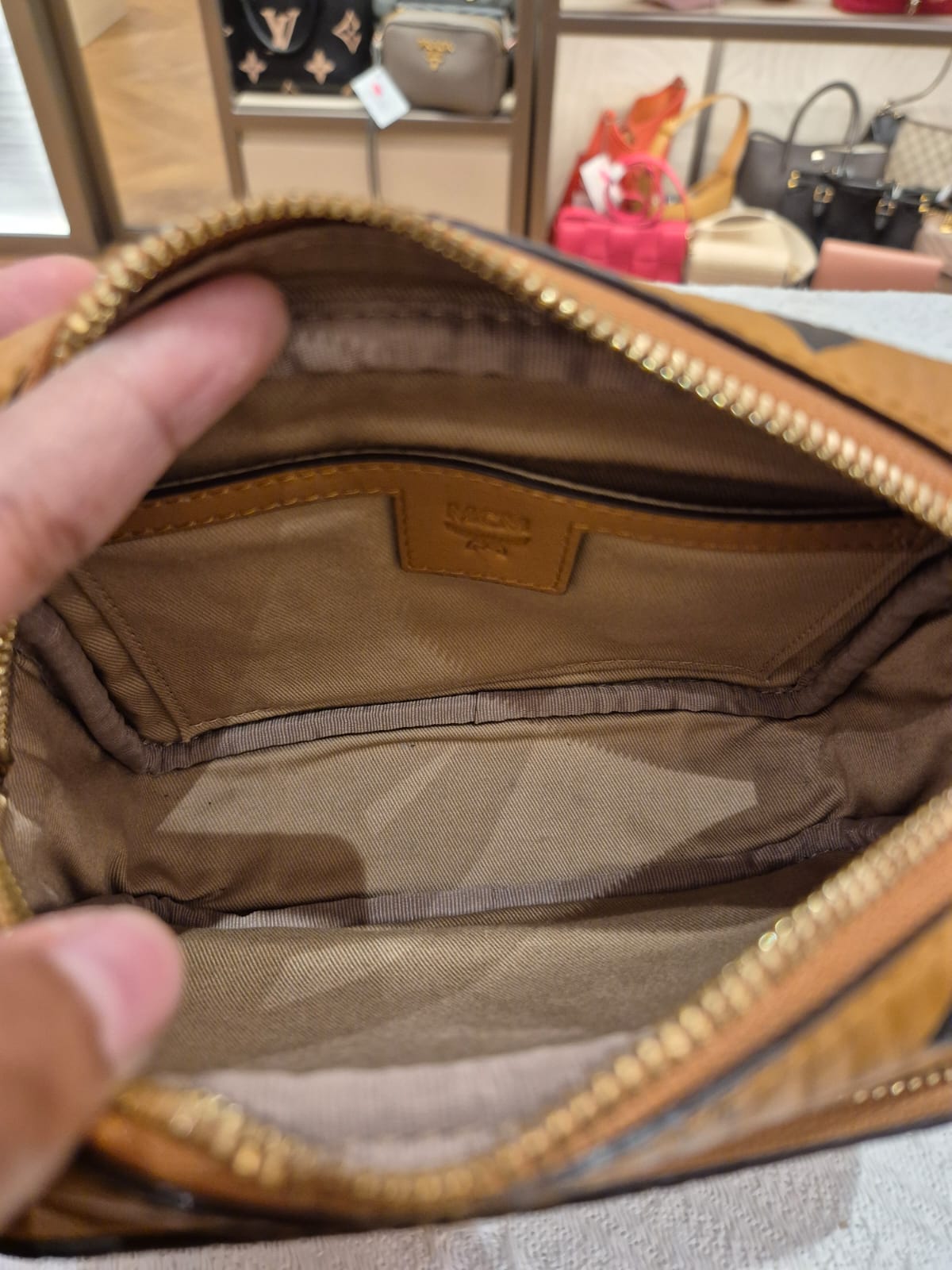 MCM Crossbody Mini Camera Bag