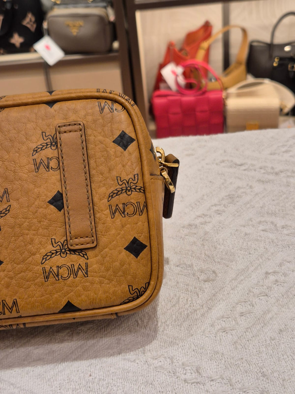 MCM Crossbody Mini Camera Bag