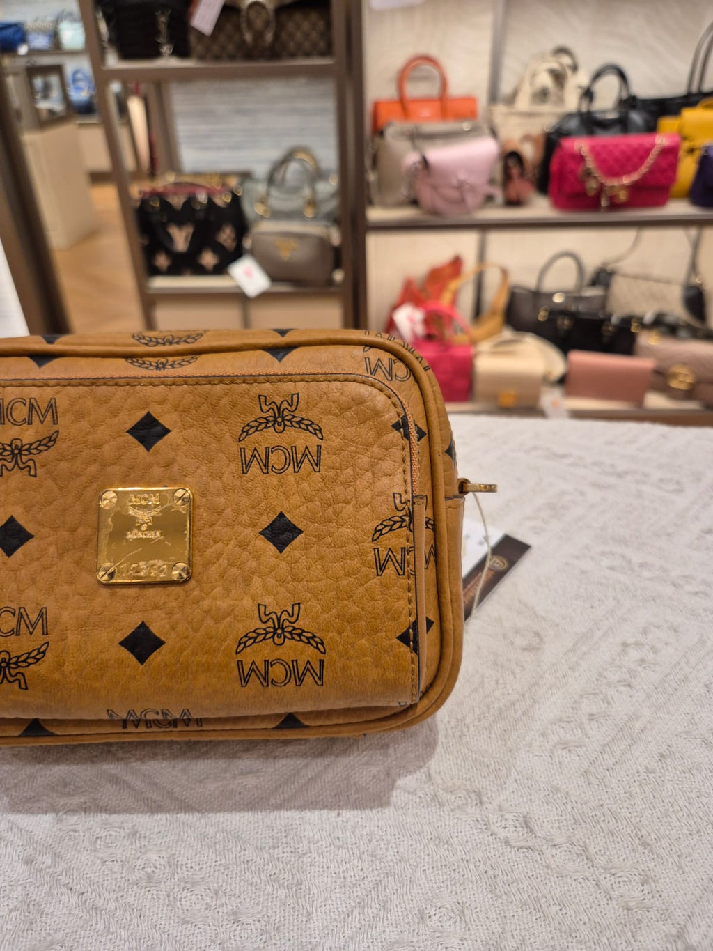 MCM Crossbody Mini Camera Bag