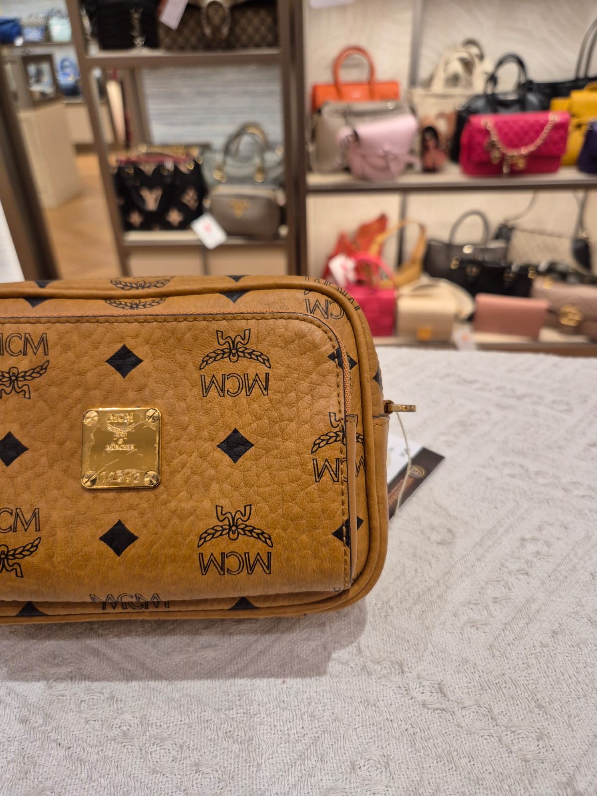 MCM Crossbody Mini Camera Bag