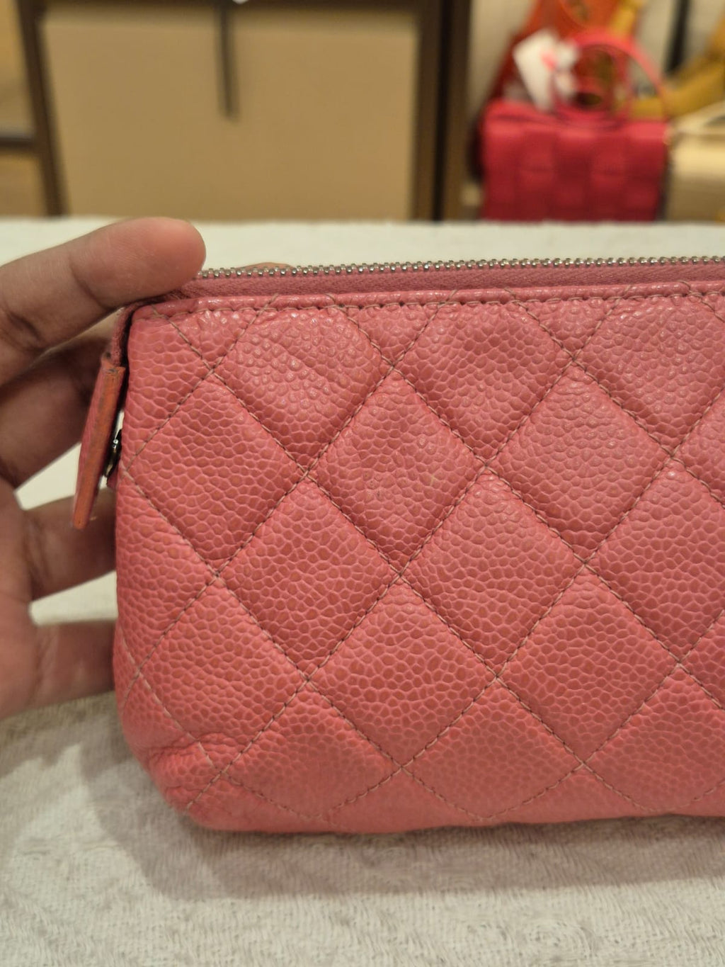 Chanel Pouch Pink