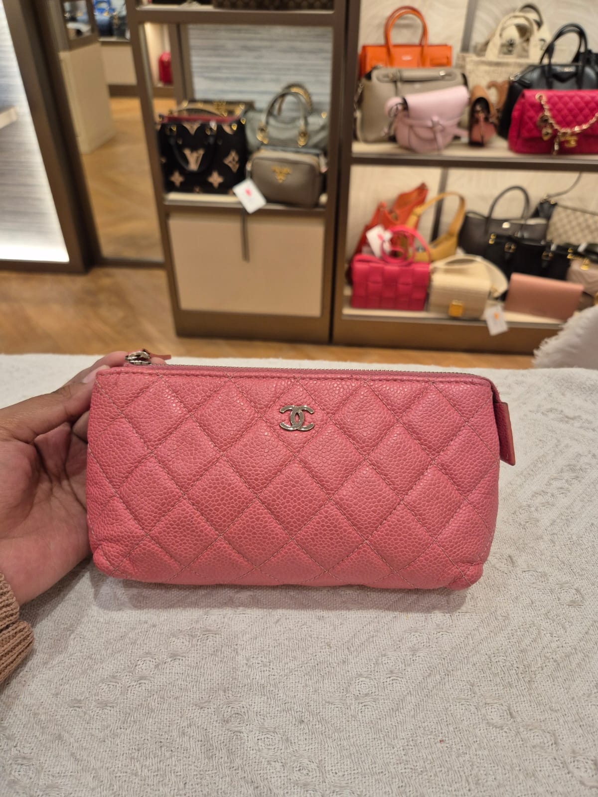 Chanel Pouch Pink