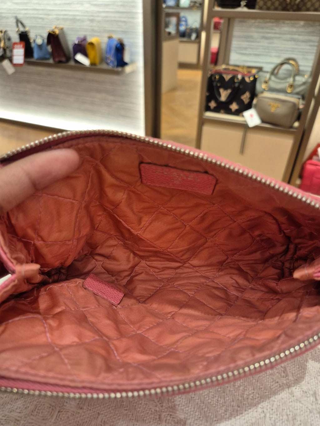 Chanel Pouch Pink