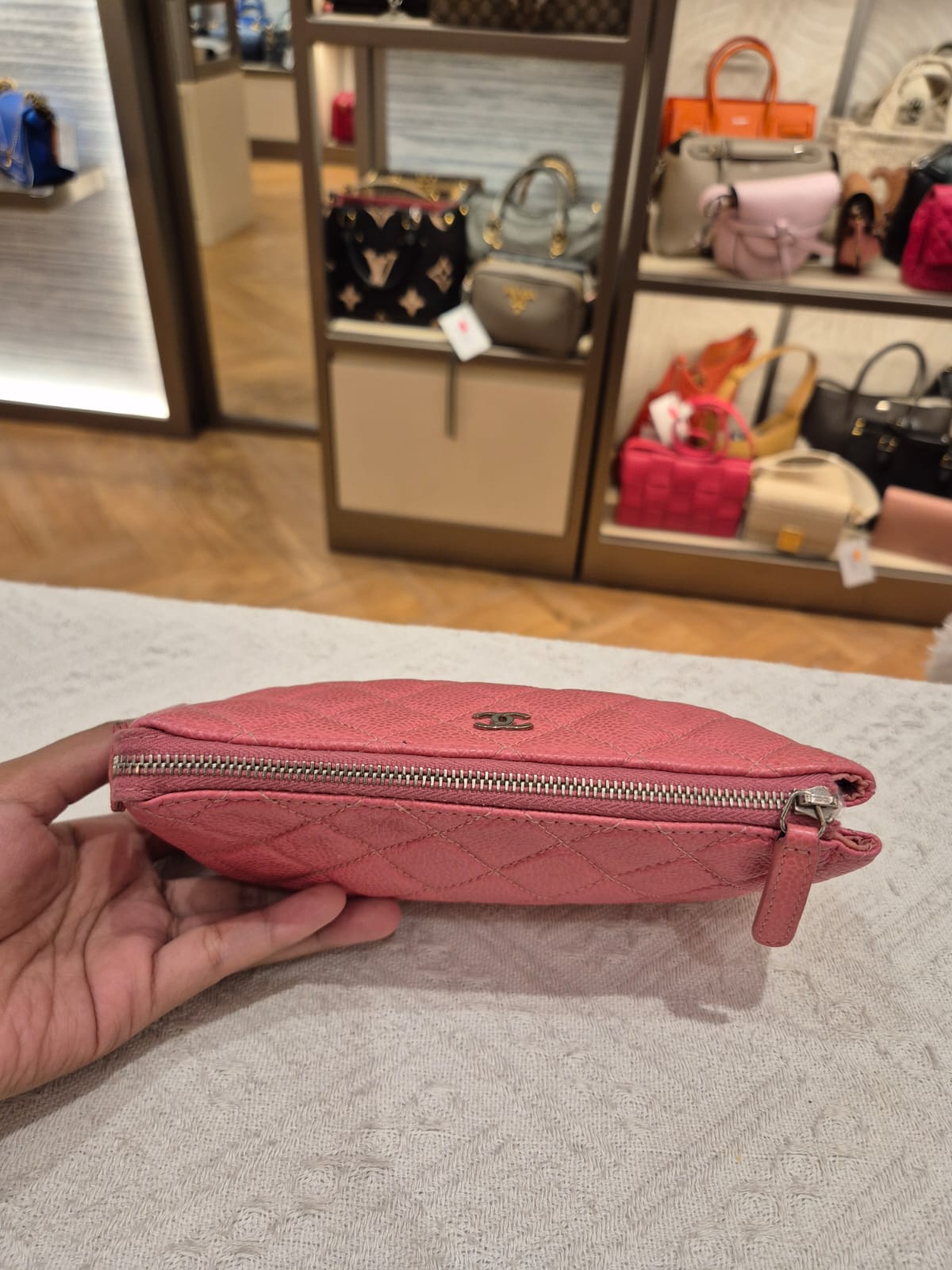 Chanel Pouch Pink