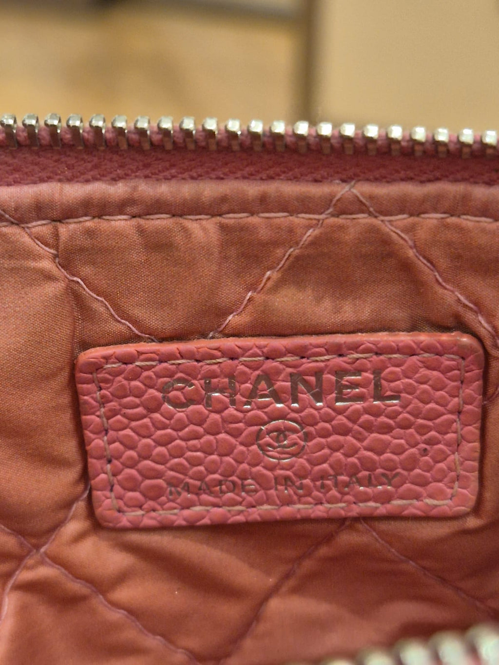 Chanel Pouch Pink