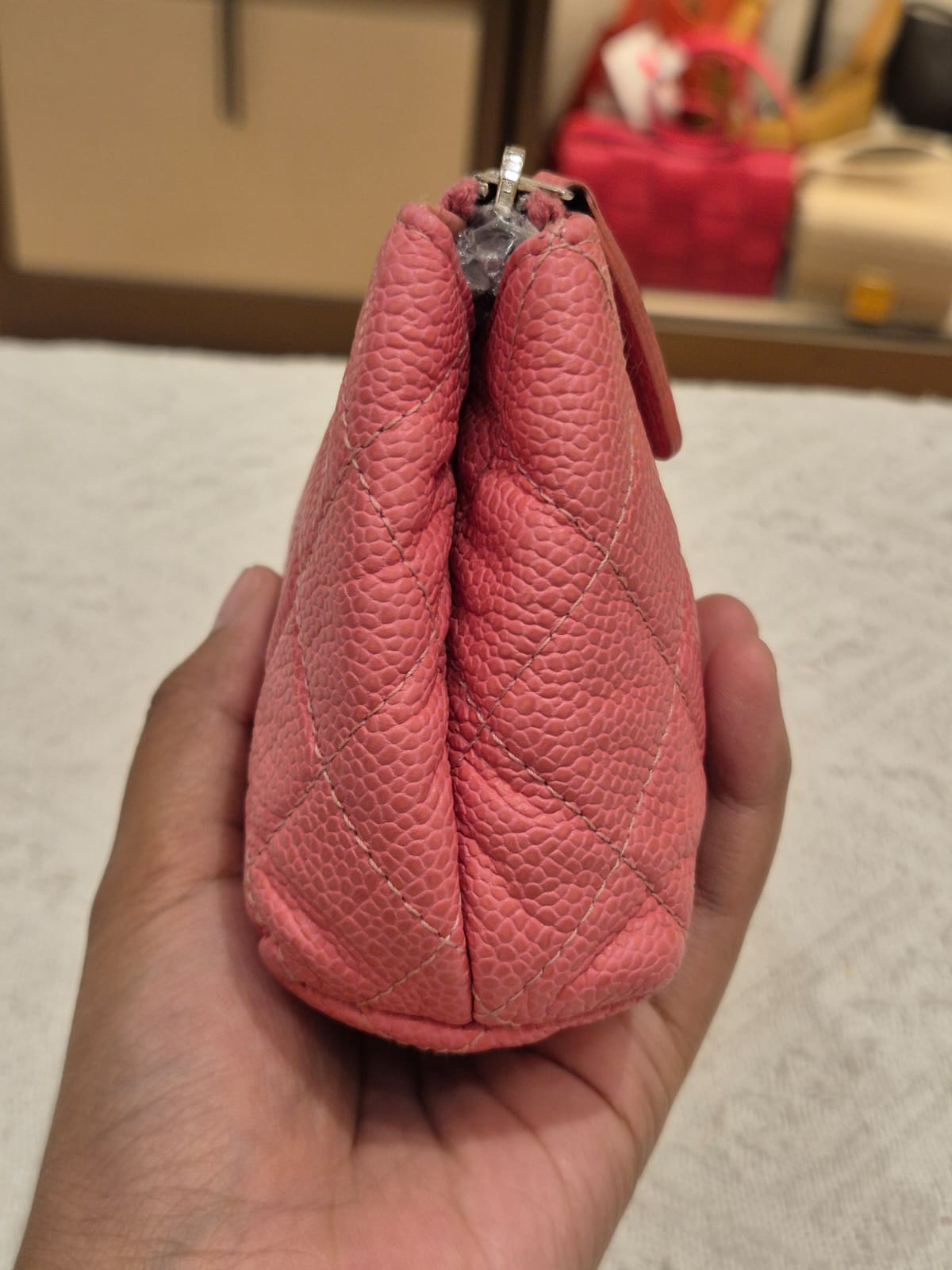 Chanel Pouch Pink